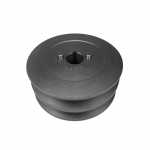 Polia rígida do alternador Bosch Massey Ferguson Scania (c/ cavidade e dois pinos)