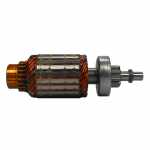 Induzido c/ impulsor 12V Valeo Citröen (c/ comprimento entalhado  maior e motor 0,75kW)