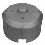 Mancal traseiro (coletor) do motor de partida Bosch JF Agrale Case Ford Komatsu Massey Ferguson Mercedes-Benz Valmet Volkswagen