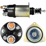 Relé de partida 24V Delco 41MT / 42MT Case Caterpillar Clark Fiat-Allis Terex - kit