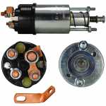 Relé de partida 12V Indiel Prestolite Case Clark Ford Massey Ferguson New Holland Yale - kit