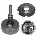 Engrenagem planetária 10 estrias / 44 dentes modelo similiar ao Delco Remy 29MT porém com 5 / 10 estrias (só é compatível com o impulsor da ZWF)